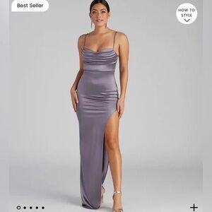 Windsor Lavender gray Dress